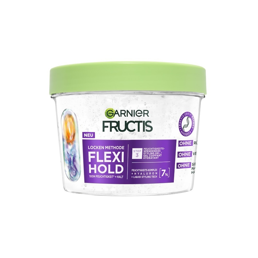 Garnier Fructis Locken Methode Flexi Hold Haargel 370 ml