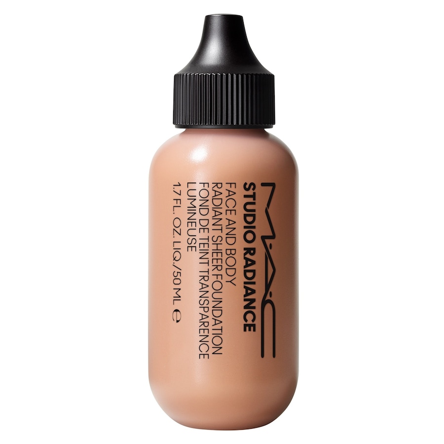 MAC Perfect Shot Studio Radiance Face and Body Radiant Sheer Foundation W 2 - W2 50 ml Hellbraun