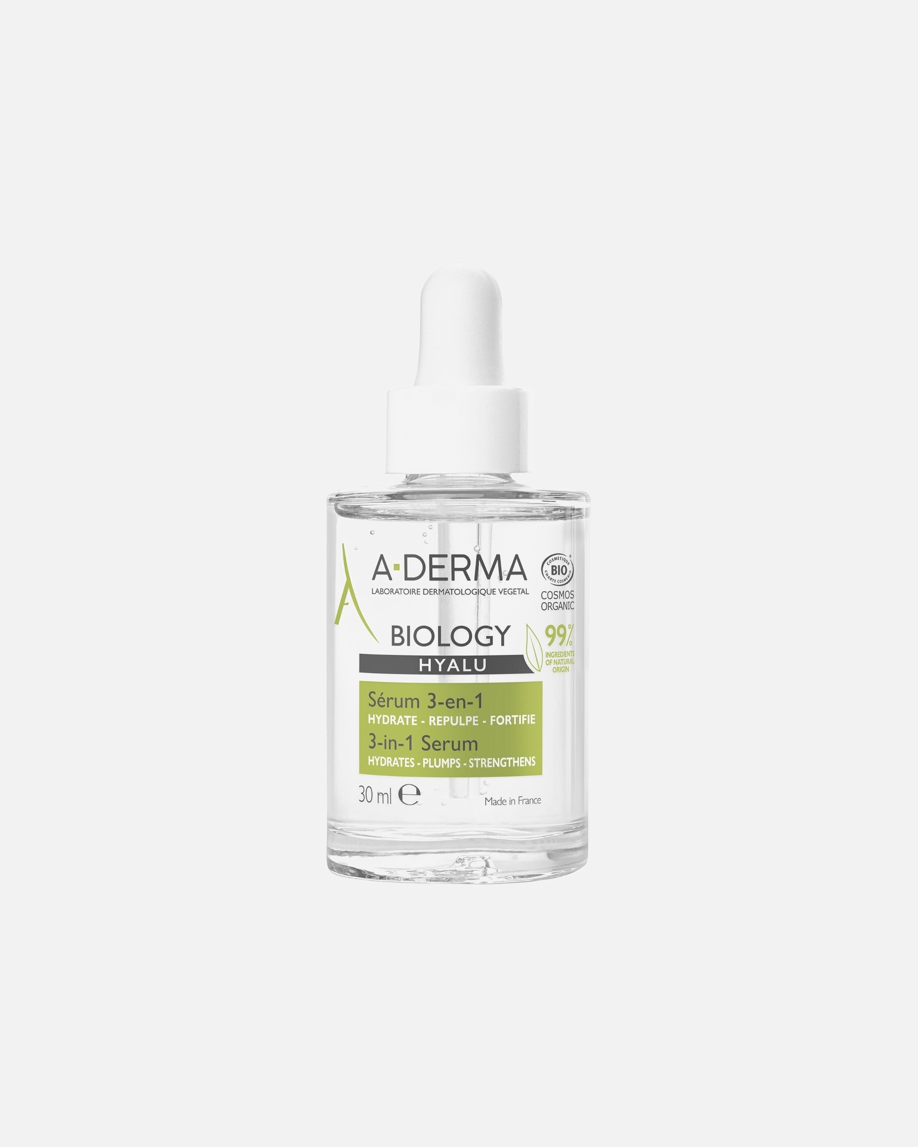 Feuchtigkeitsserum für Unisex A-DERMA Biology 30 ml
