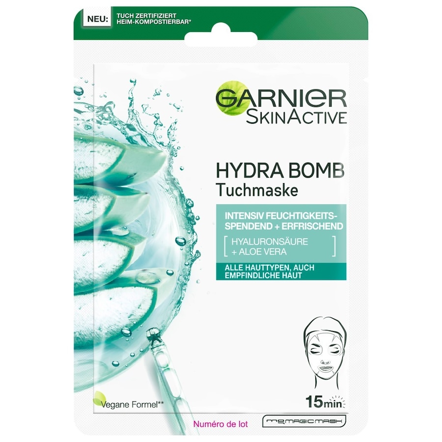 Garnier Skin Active Hydra Tuchmaske Aloe VeraGesicht | 28.0 g | 71,07 / 1.0 kg