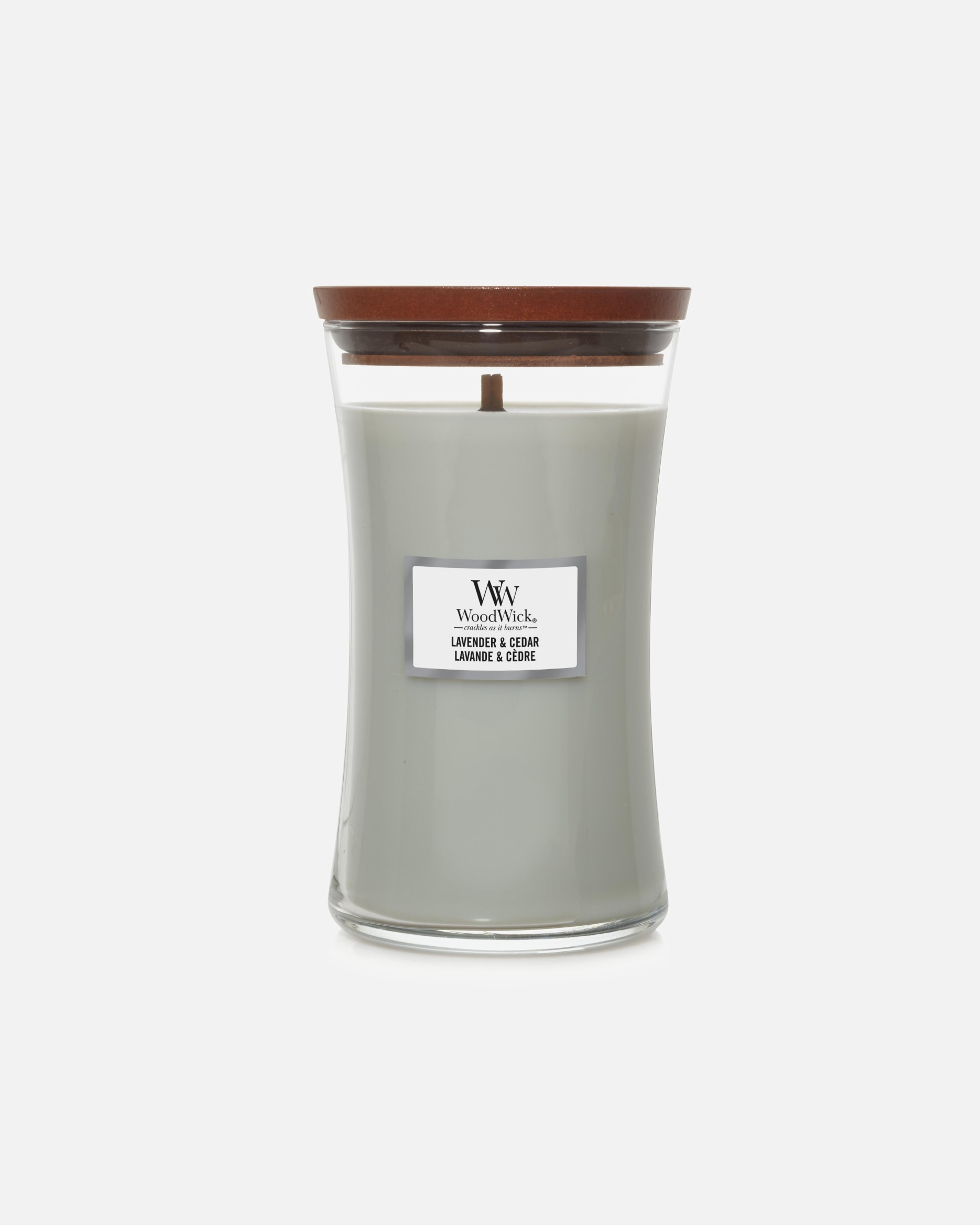 Kerze für Unisex WoodWick Lavender & Cedar 610 g
