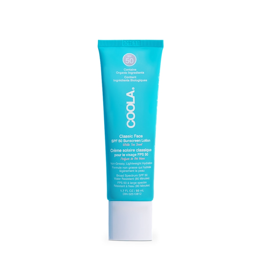 Coola Classic SPF 50 Face Lotion White Tea Sonnencreme ml