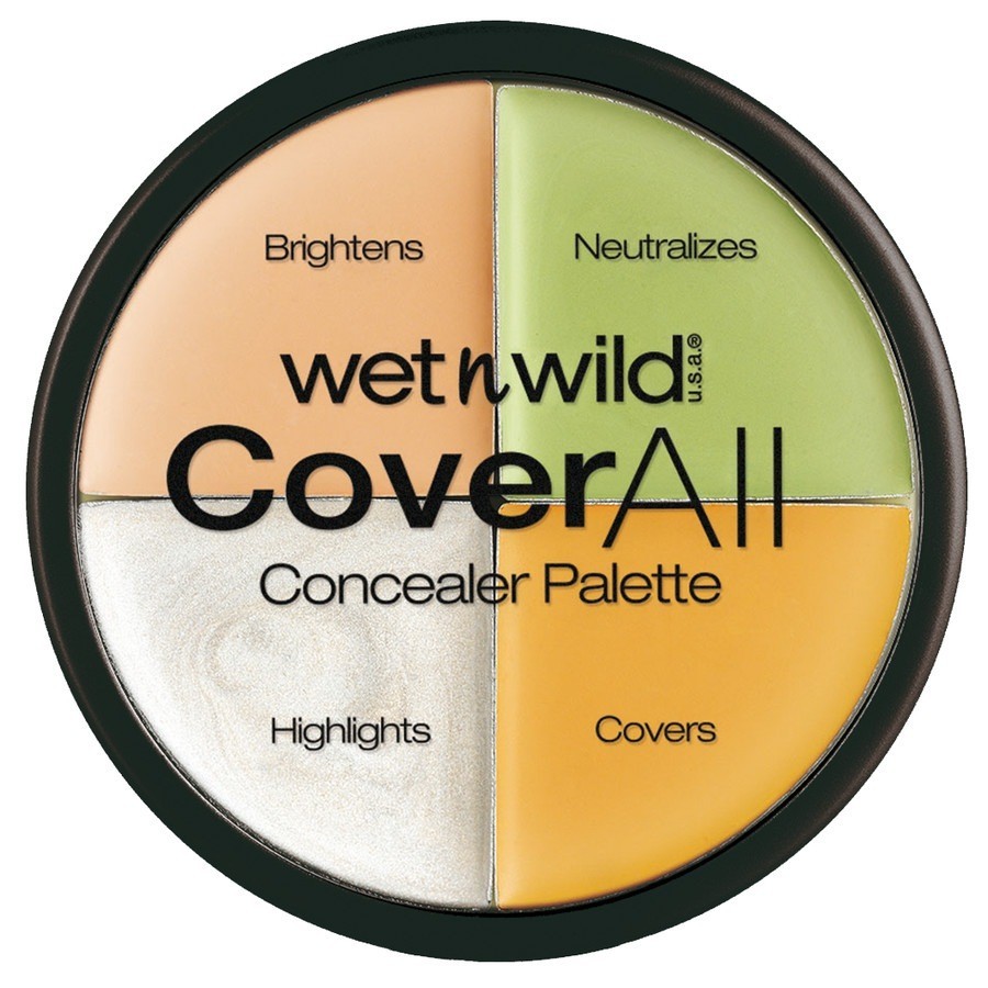 wet n wild Coverall Concealer Palette MULTICOLOR 6.5 g Hellbraun