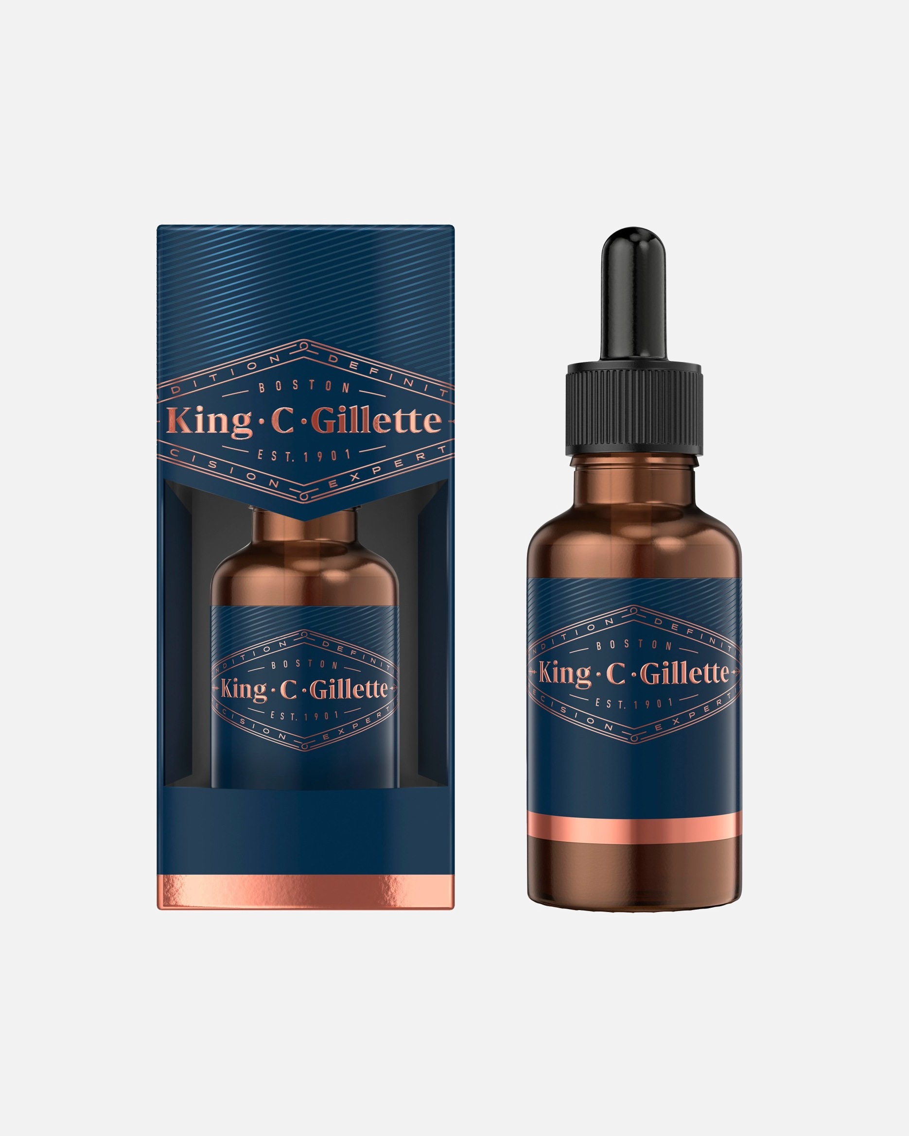 Bartpflege für Unisex King C. Gillette Beard Oil 30 ml