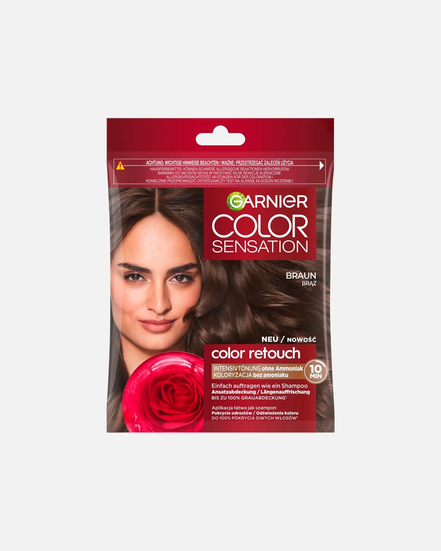 Haartönung für Weiblich Garnier Color Sensation Intensivtönung BRAUN