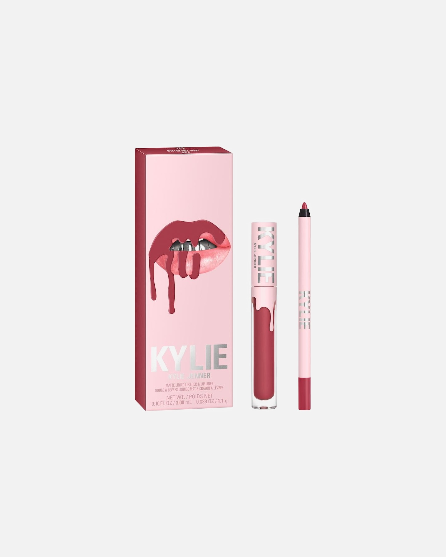 Lippen Make-up Set für Unisex KYLIE COSMETICS Matte Lip Kit 103 - BETTER NOT POUT