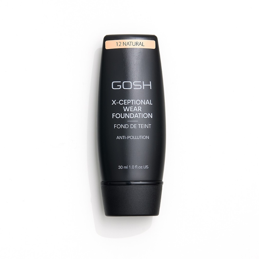 Gosh Copenhagen X-CEPTIONAL WEAR Foundation 12 Natural 30 ml Nude