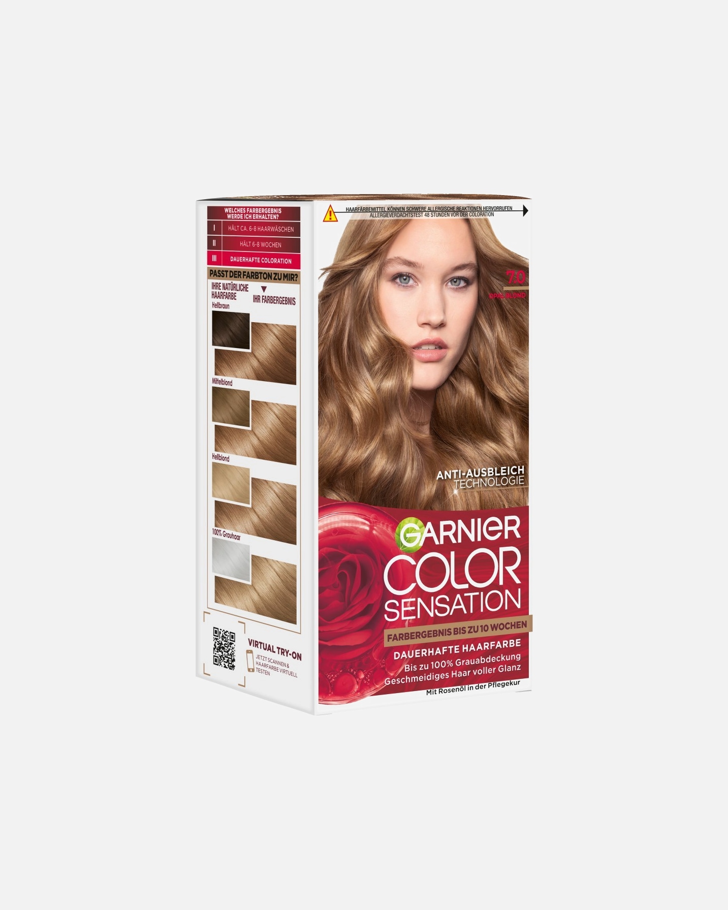 Haarfarbe für Unisex Garnier Color Sensation 7.0 Opal Blond