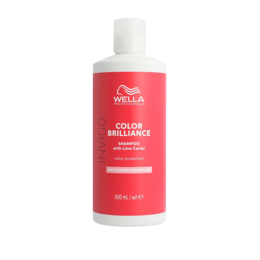 Wella Professionals INVIGO Color Brilliance with Lime Caviar - Fine to Medium Coloured Hair Shampoo 500 ml