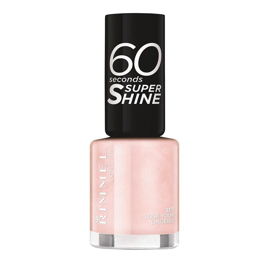 Rimmel London 60 Sekund szybkoschnący lakier do paznokci nr 130 Caramel Candy, 8ml Nagellack 8 ml Nude Damen