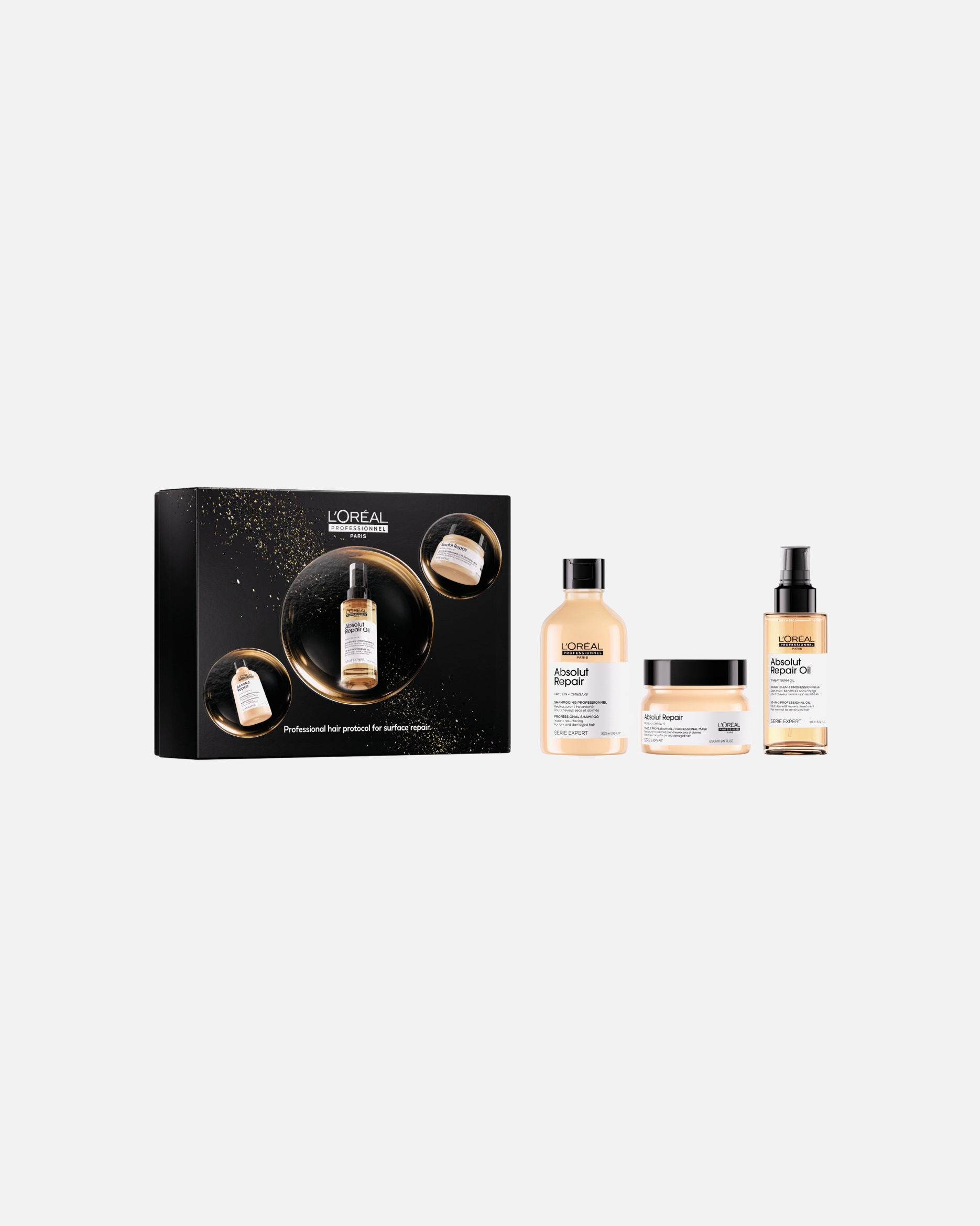 Haarpflegeset für Unisex L´Oréal Professionnel Paris Serie Expert Absolut Repair Trio 1 Stück