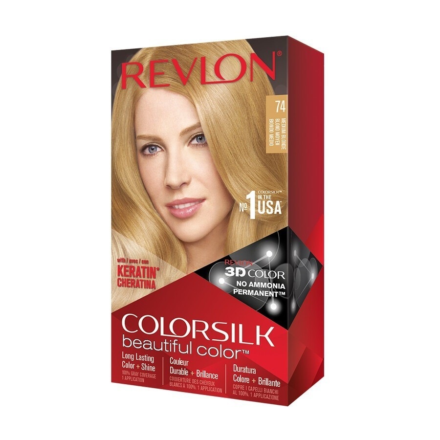 Revlon ColorSilk Beautiful Color Haarfarbe Hellbraun
