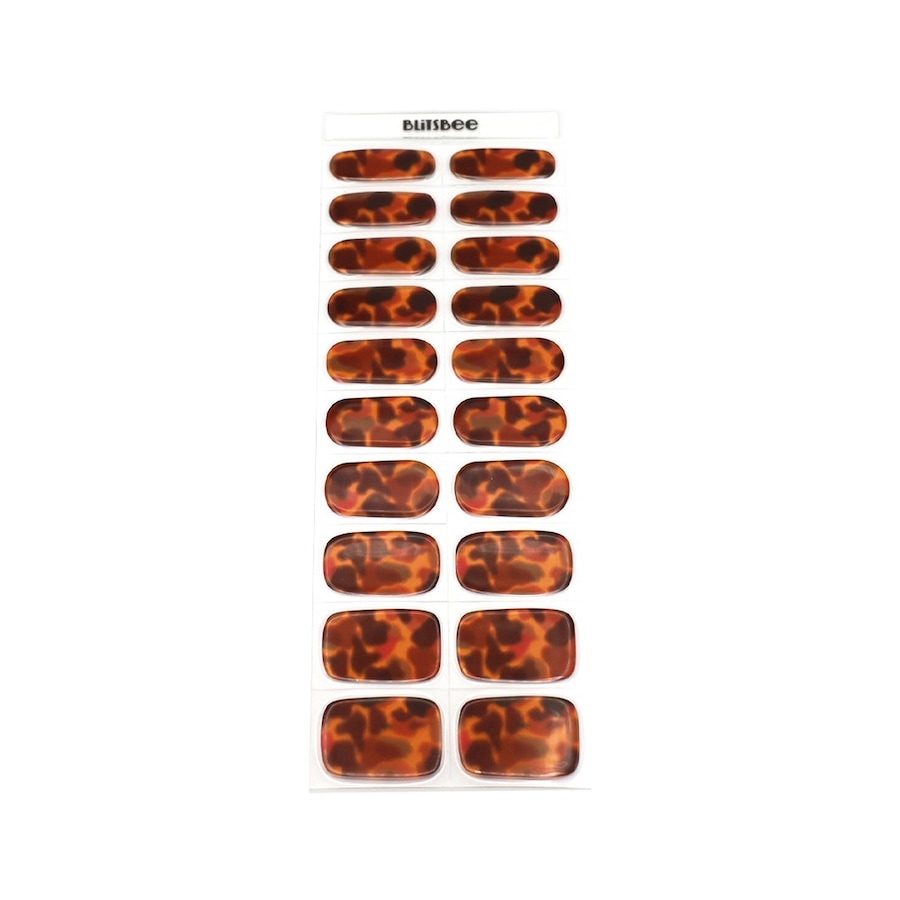 Blitsbee Gel Nail Sticker Lava Leopard Nagelsticker