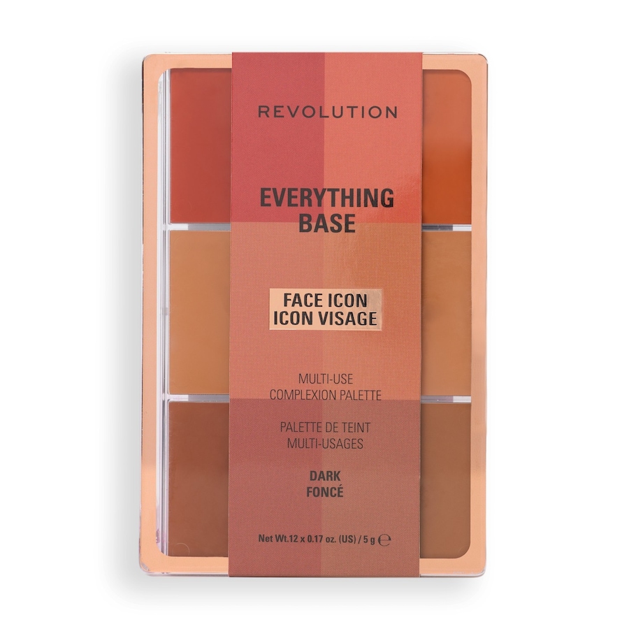 REVOLUTION Complexion Palette Lidschatten 5 g Weiss
