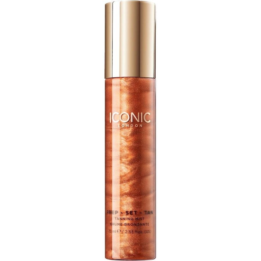 ICONIC LONDON Prep-Set-Tan Spray Glow Selbstbräuner 75 ml Dunkelrot