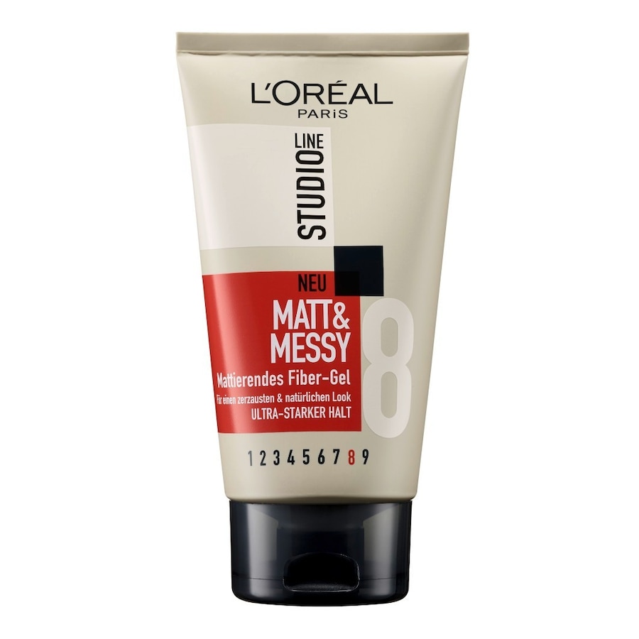 L’Oréal Paris Studioline Matt & Messy Mattierendes Fiber-Gel Haargel 150 ml