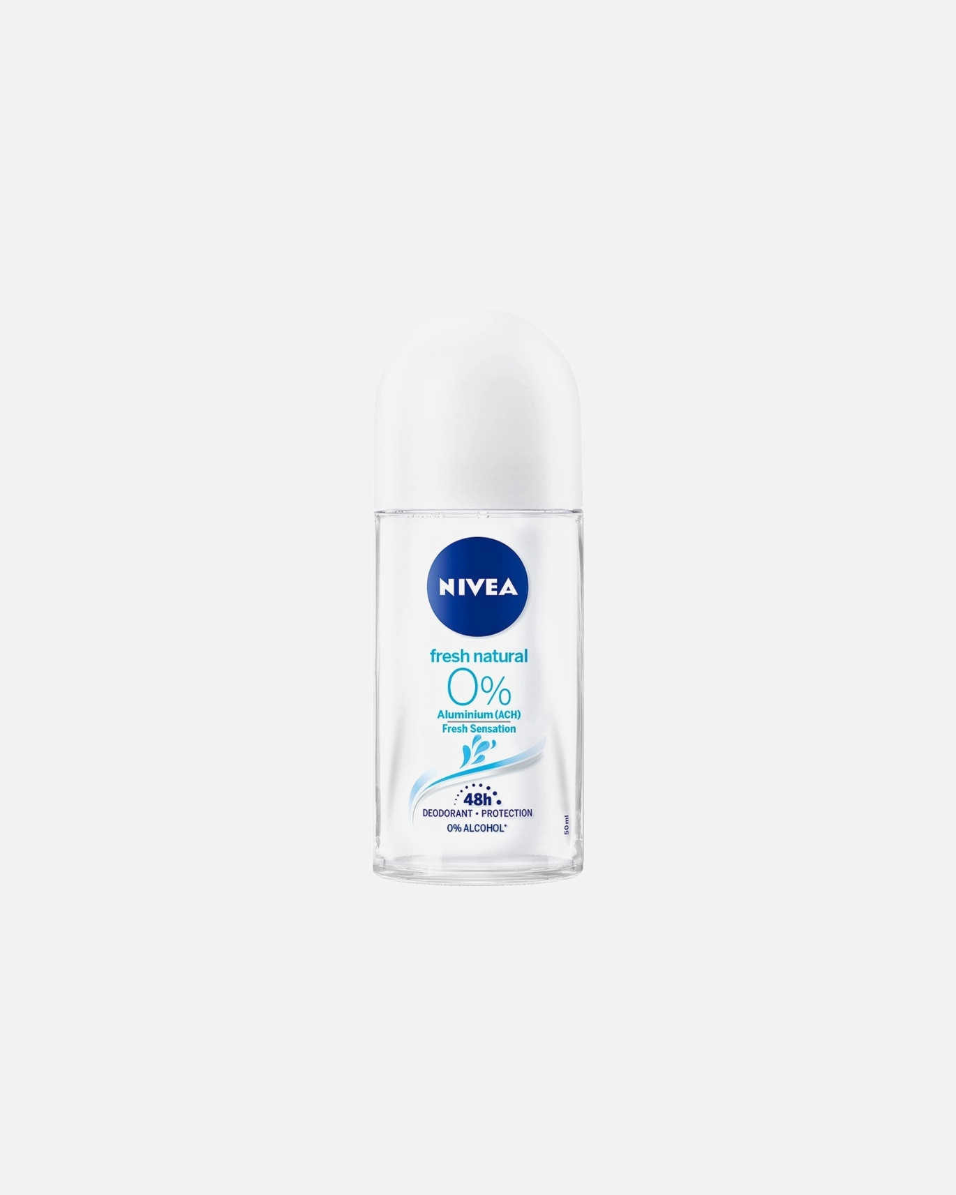 Deodorant für Weiblich NIVEA Fresh Natural 0% Aluminium Deo Roll-On 50 ml