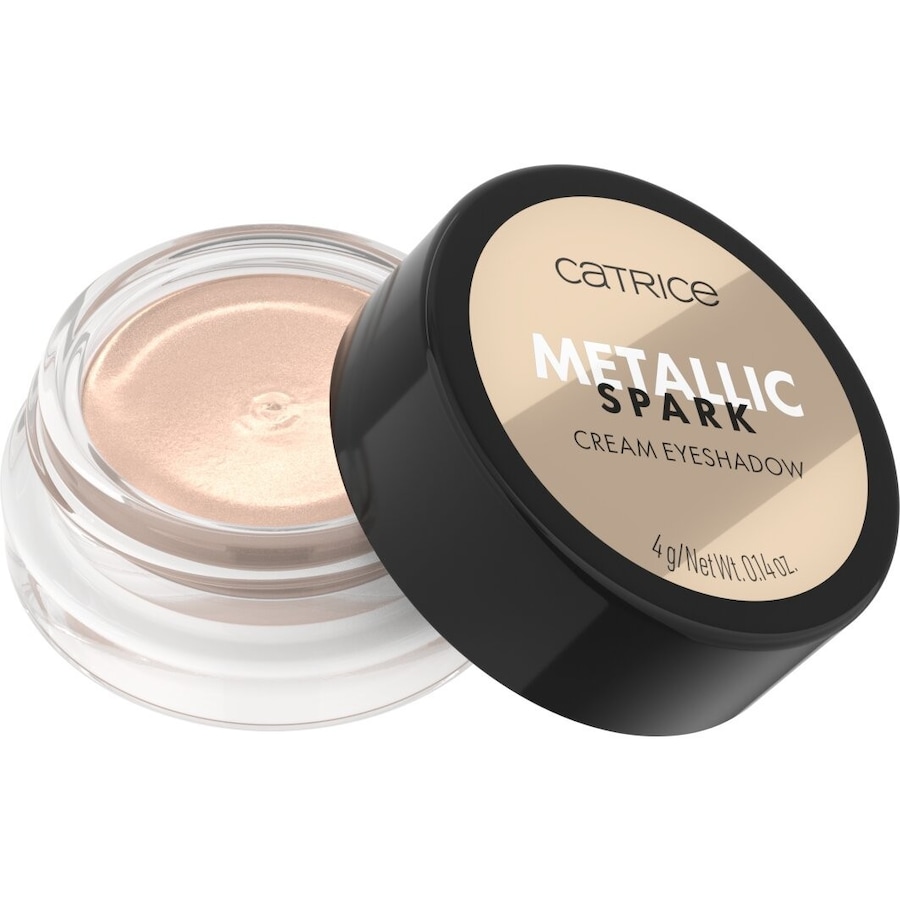 Catrice Metallic Spark Cream Lidschatten 010 - CHAMPAGNE CHIC 4 g Hellbraun