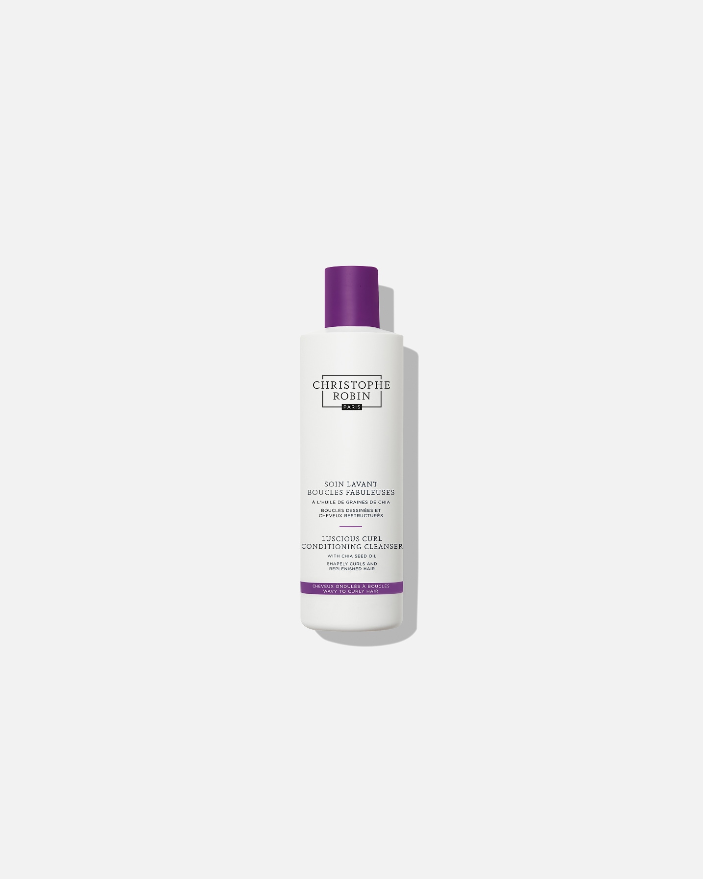 Shampoo für Unisex Christophe Robin Luscious Curl With Chia Seed Oil 150 ml
