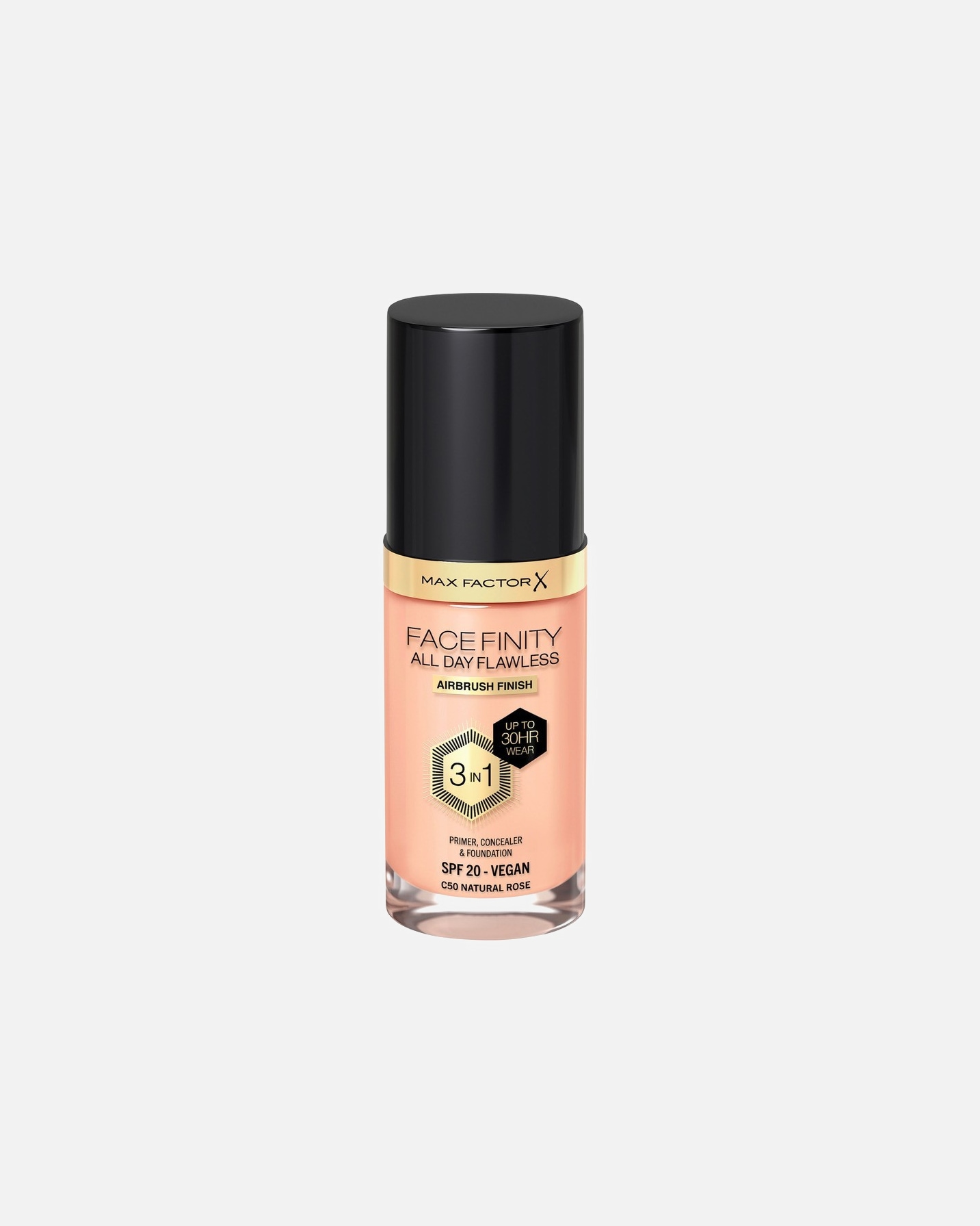 Foundation für Unisex Max Factor Facefinity All Day Flawless 50 - NATURAL ROSE