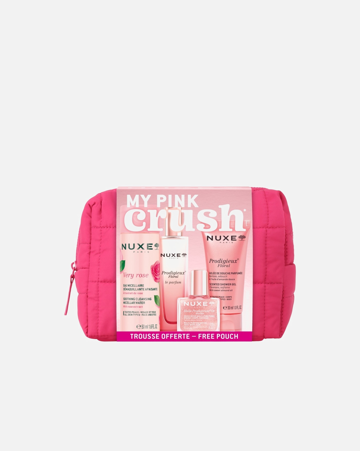 Reiseset für Weiblich NUXE Very Rose MY PINK CRUSH 1 Stück