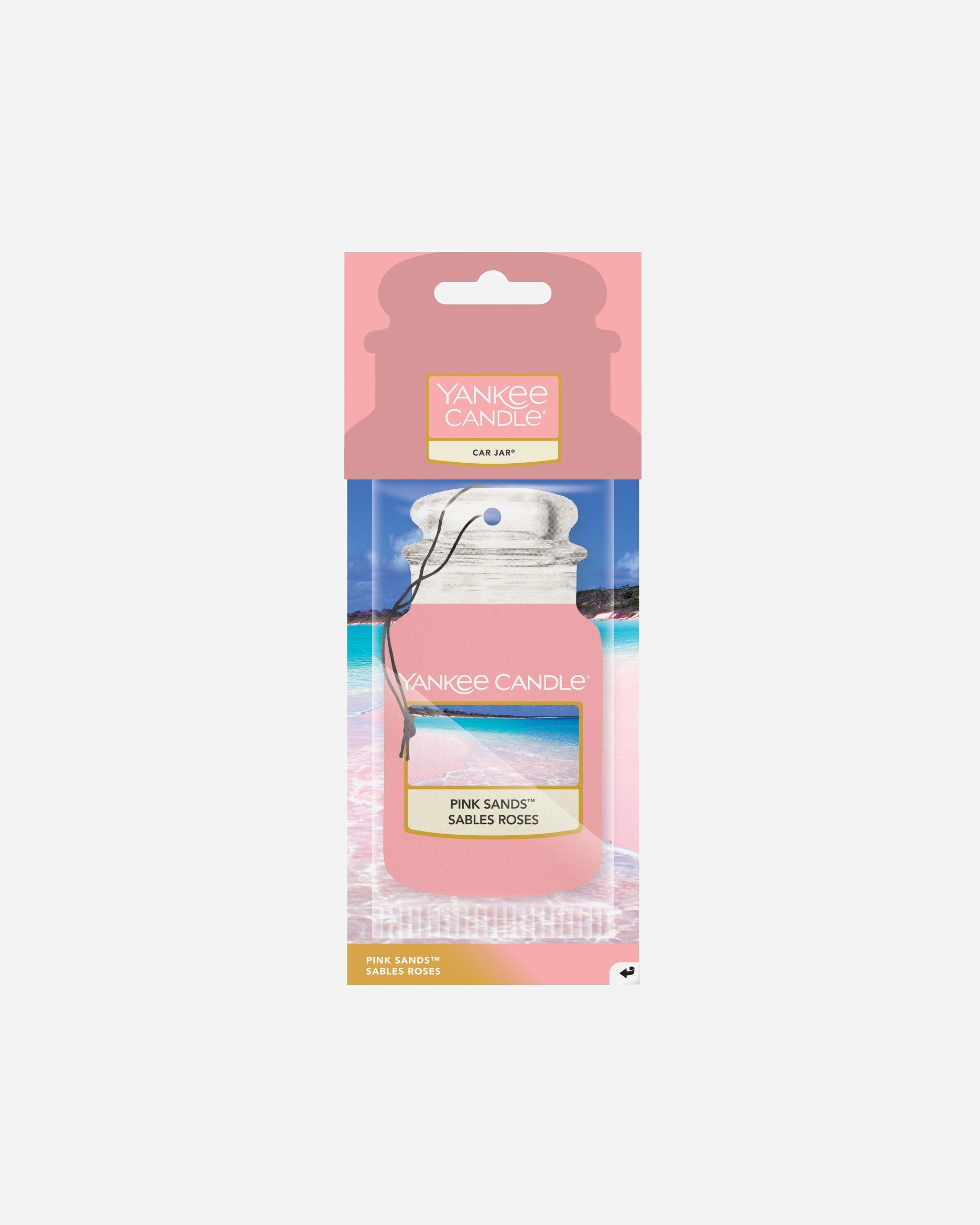 Autoduft für Unisex YANKEE CANDLE Car Jar® 14 g - Pink Sands