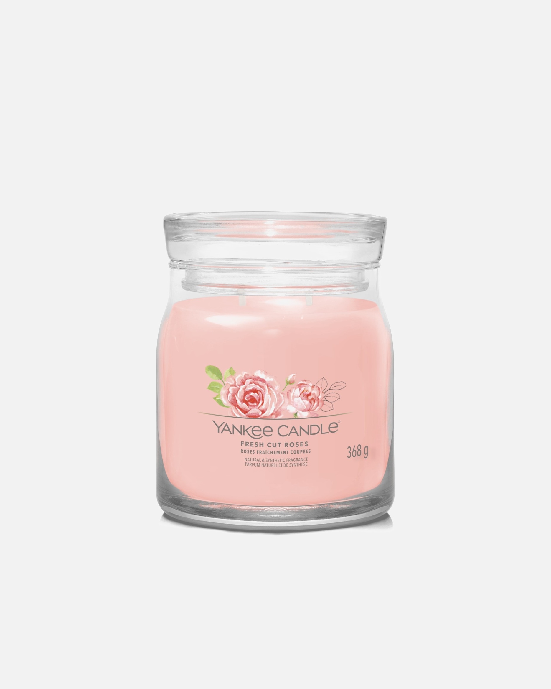 Kerze für Unisex YANKEE CANDLE Default Brand Line Fresh Cut Roses 368 g - Signature