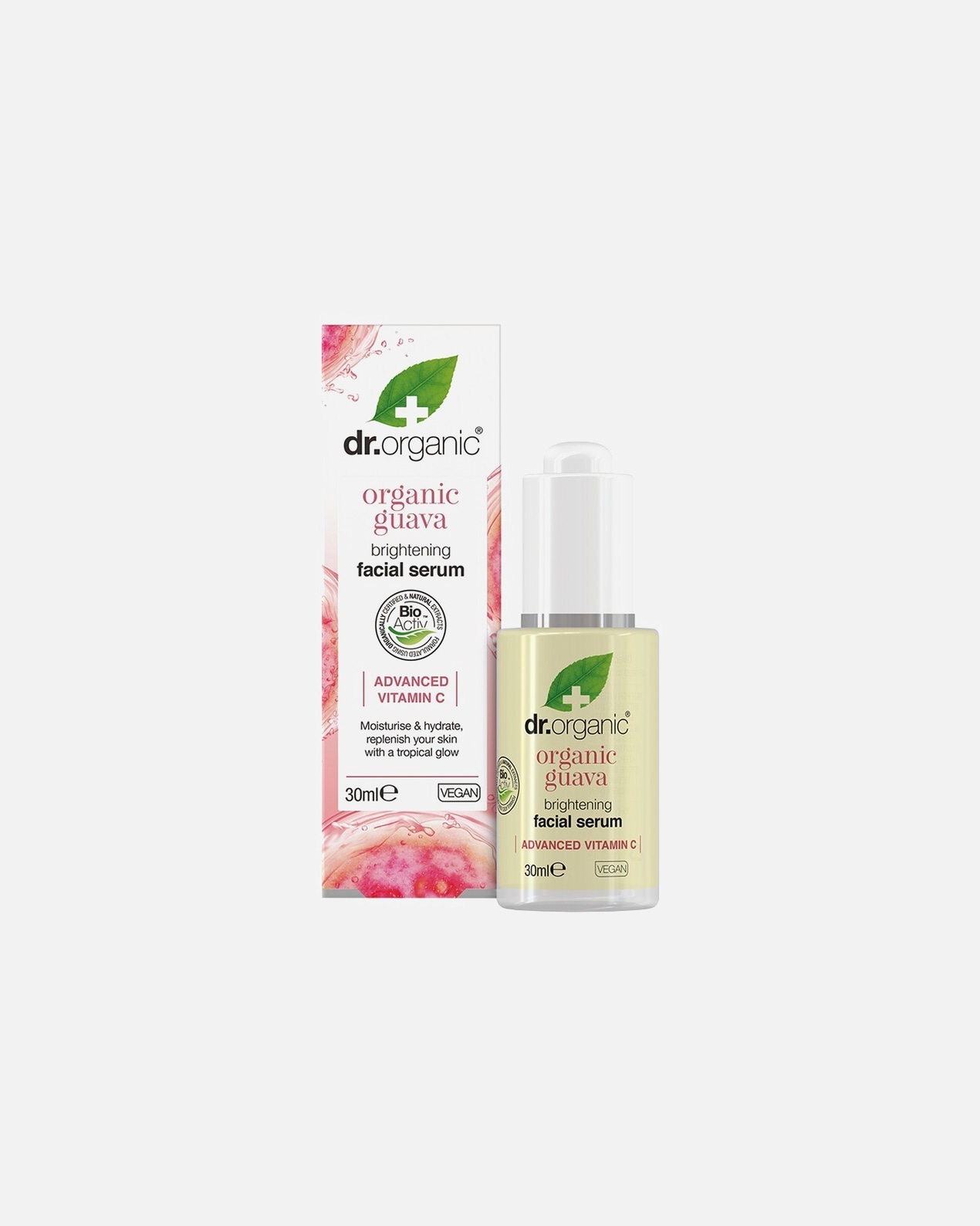 Vitamin C Serum für Unisex Dr. Organic Guava Vitamin C Guaven-Gesichtsserum 30 ml