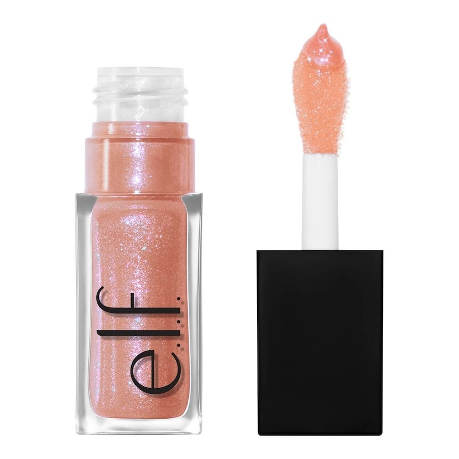 e.l.f. Cosmetics Glow Reviver Lip Oil Glimmer Lippenöl CANDY CODED 7.6 ml Nude