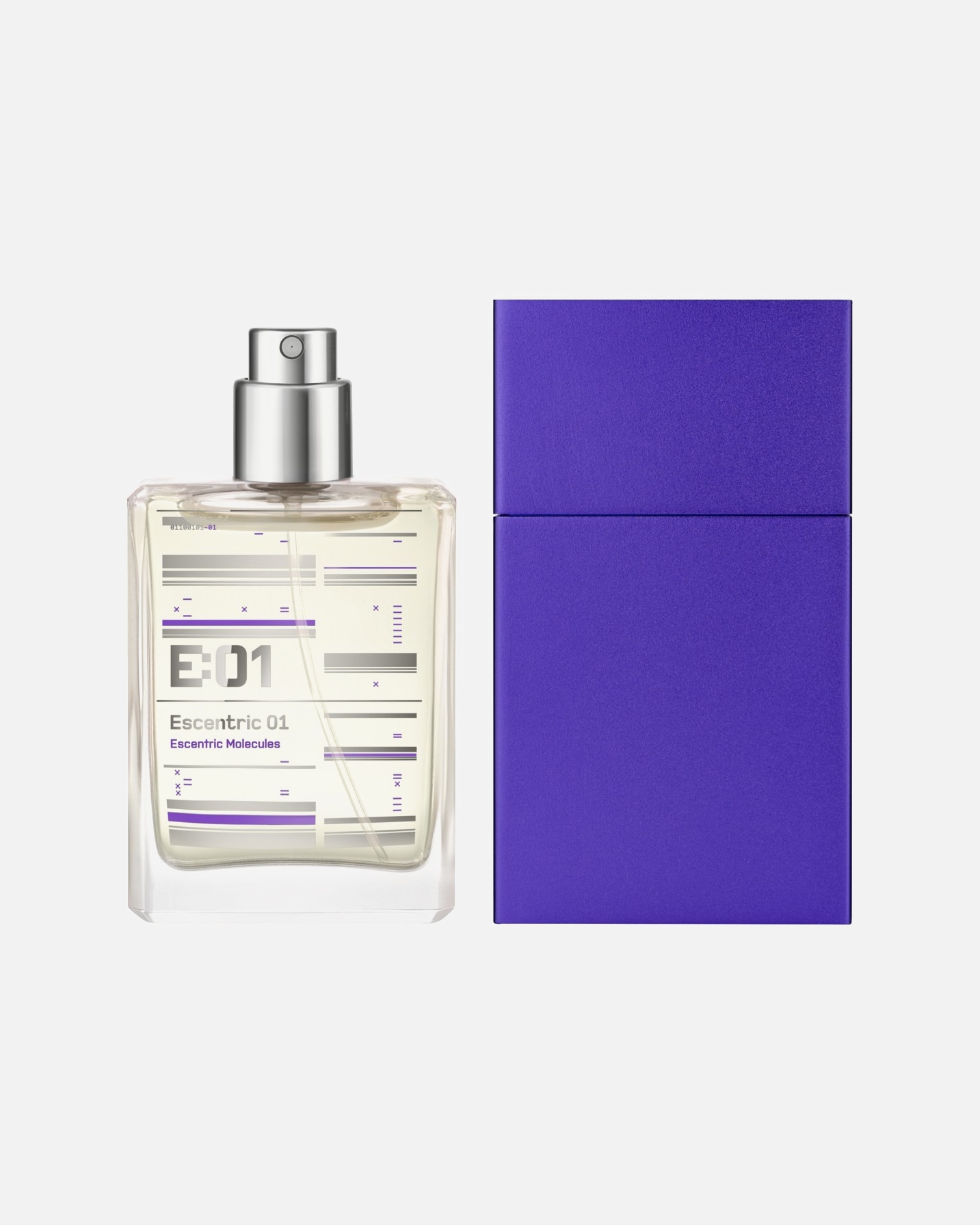 Eau de Toilette für Unisex Escentric Molecules ESCENTRIC 01 Im Etui Purple