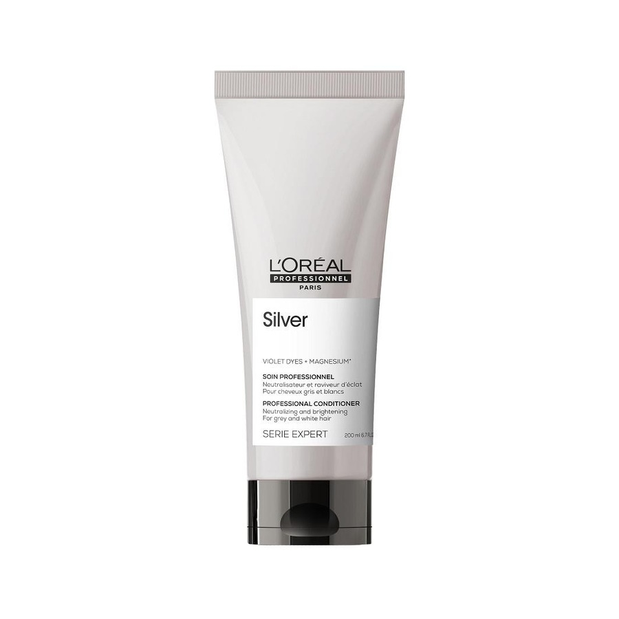 L ́Oréal Professionnel Paris Serie Expert Silver Neutralisierende Creme für graues Haar Conditioner 200 ml
