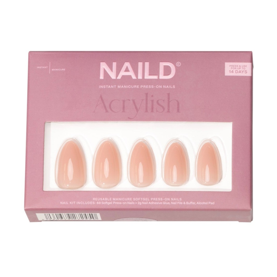 NAILD Nude #1 Softgel Press On NailsMake-up | 1.0 pieces | 24,90 / 1.0 pieces