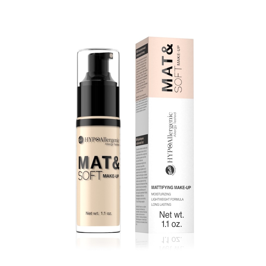 Bell Hypo Allergenic Mat & Soft Make - Up Foundation 02 NATURAL 30 g Hellbraun