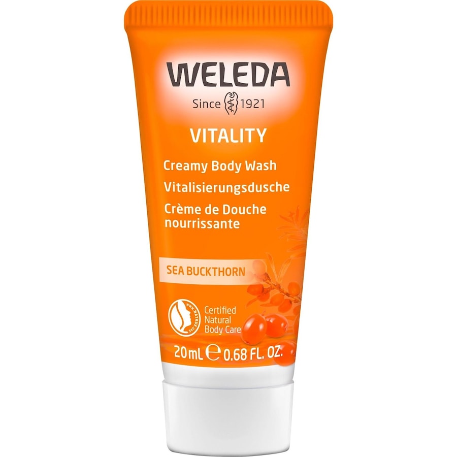 Weleda Sanddorn Vitality Shower Cream Duschgel 20 ml