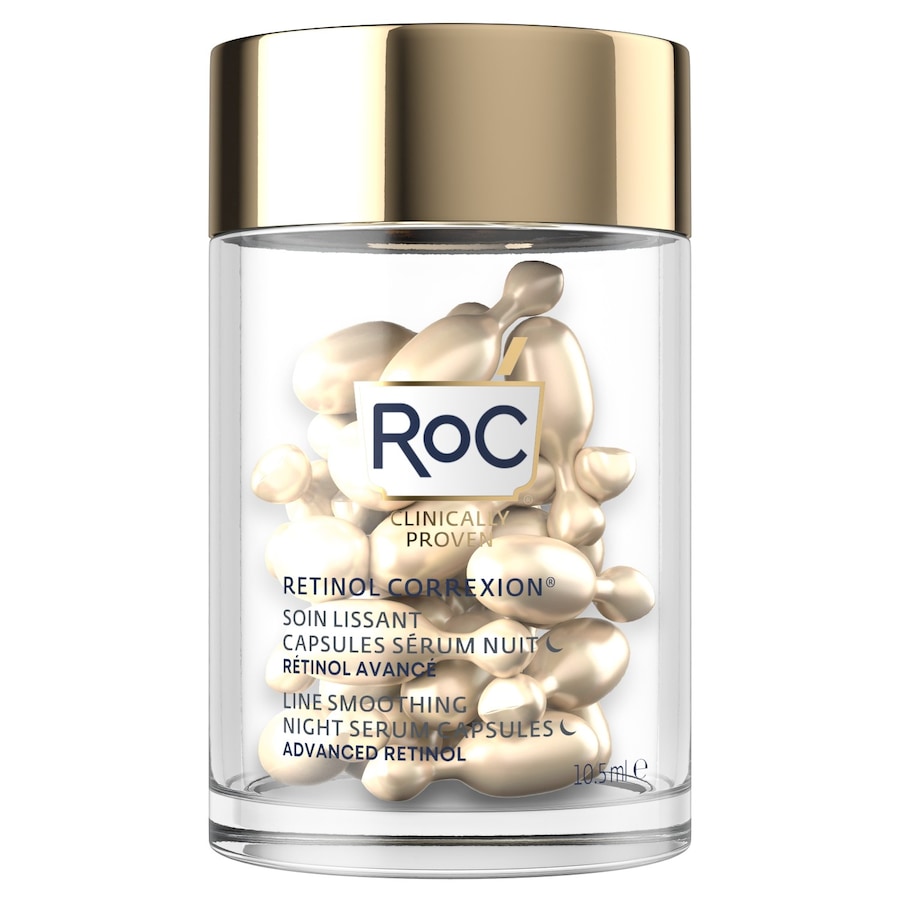 RoC Retinol Correxion Line Smoothing Night 30 Capsules Feuchtigkeitsserum