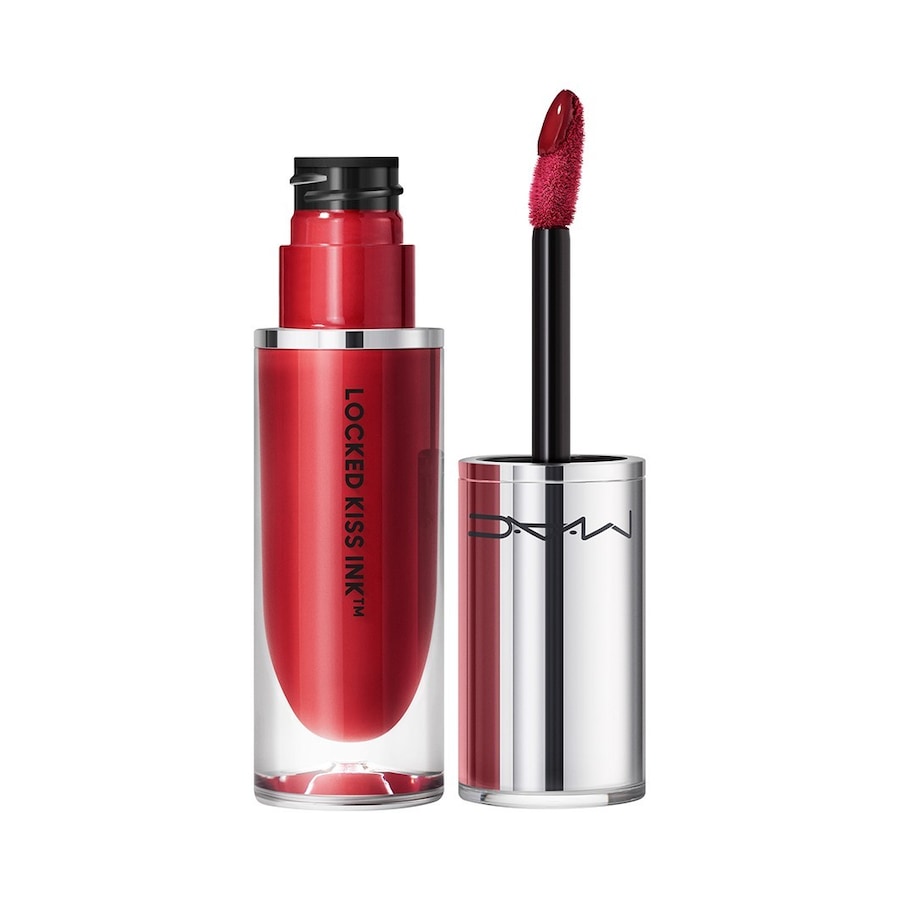 MAC M·A·C Locked Kiss Ink 24HR Lipcolour Lippenstift Poncy 5 ml Dunkelrot