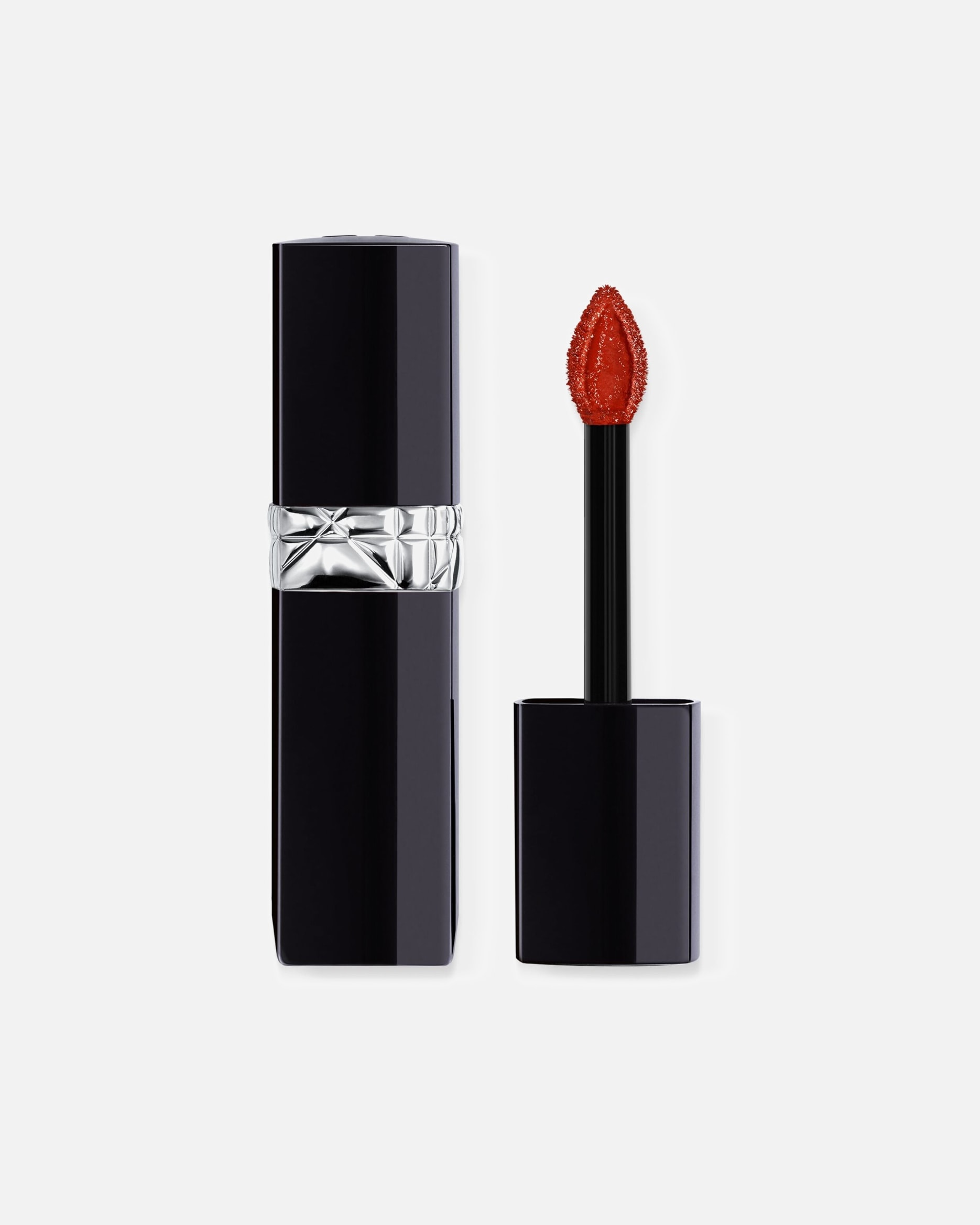 Lippenfarbe für Unisex DIOR Rouge Dior Rouge Dior Forever Liquid Lacquer Nicht abfärbender, flüssiger Lippenstift - ultrapigmentiertes, glänzendes Finish 840 - Rayonnante