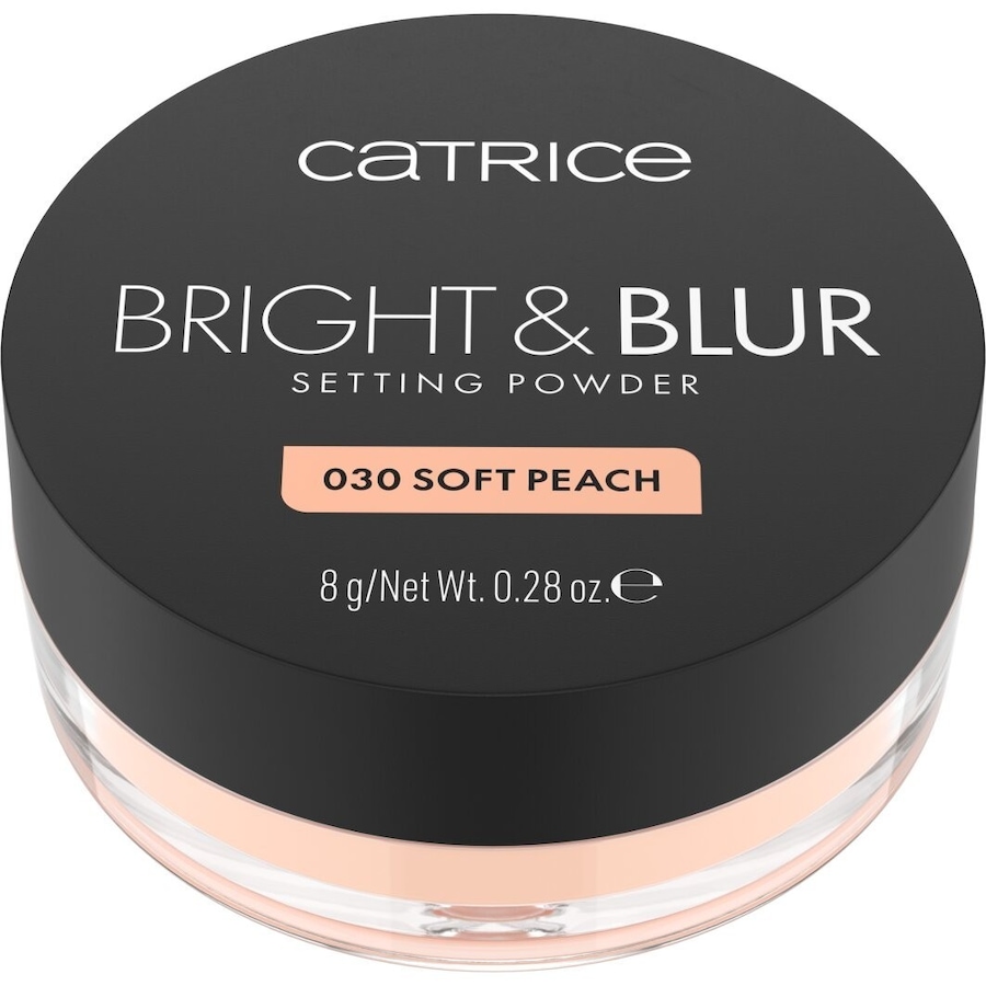 Catrice Bright & Blur Fixierpuder 030 - SOFT PEACH 8 g Nude