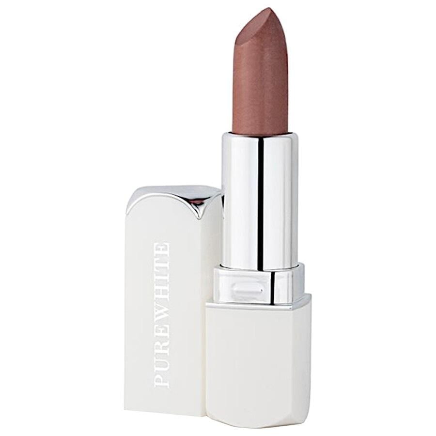 Pure White Cosmetics Purely Inviting Satin Cream Lipstick Lippenfarbe COFFEE CREAM 3.9 g Hellbraun