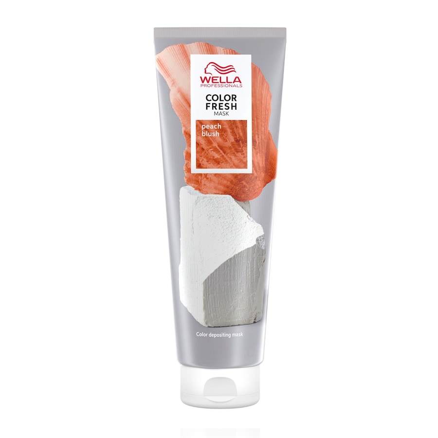 Wella Professionals Color Fresh Farbauffrischende Pflegemaske Haarmaske Peach Blush 150 ml Hellbraun