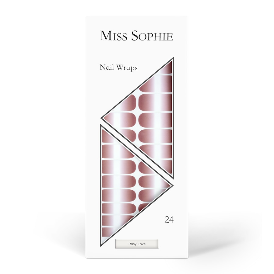 Miss Sophie Rosy Love Nagelsticker Rosegold