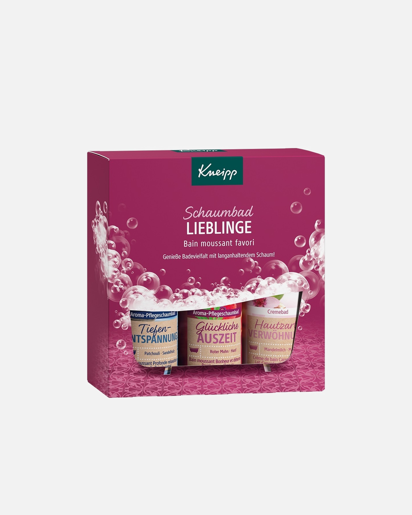 Körperpflegeset für Unisex Kneipp Geschenkset Schaumbad Lieblinge 1 Stück