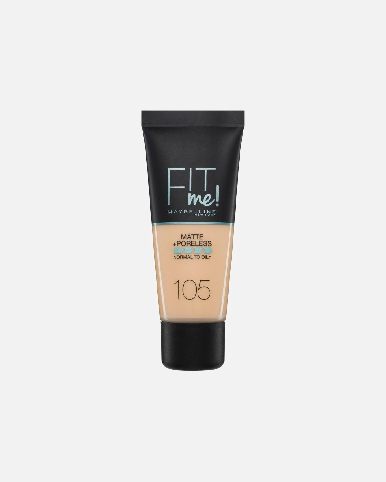 Foundation für Unisex Maybelline Fit Me Matte & Poreless 105 Natural Ivory
