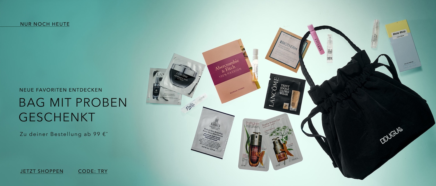 Entdecken Sie neue Favoriten: Beim Kauf ab 99 € gibt es eine kostenlose Probetasche! Nur noch heute gültig. Jetzt shoppen mit dem Code: TRY.