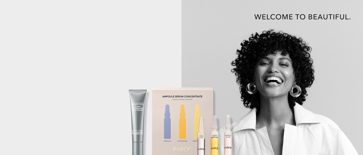 Entdecken Sie Doctor Babor Hydro Replenishing Gel Cream und Ampullen Serum Konzentrat für strahlend schöne Haut – Willkommen bei Beautiful!