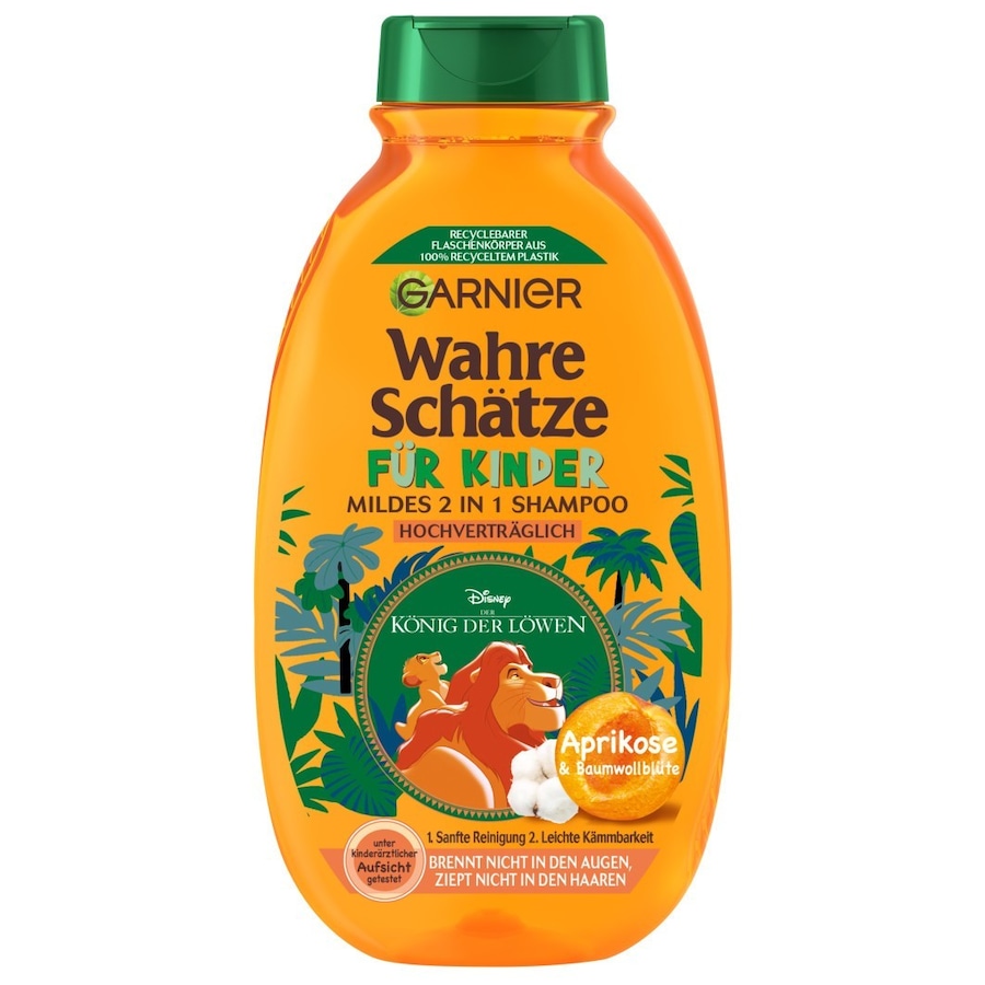 Garnier Wahre Schätze Mildes 2in1 Aprikose & Baumwollblüte Shampoo 250 ml
