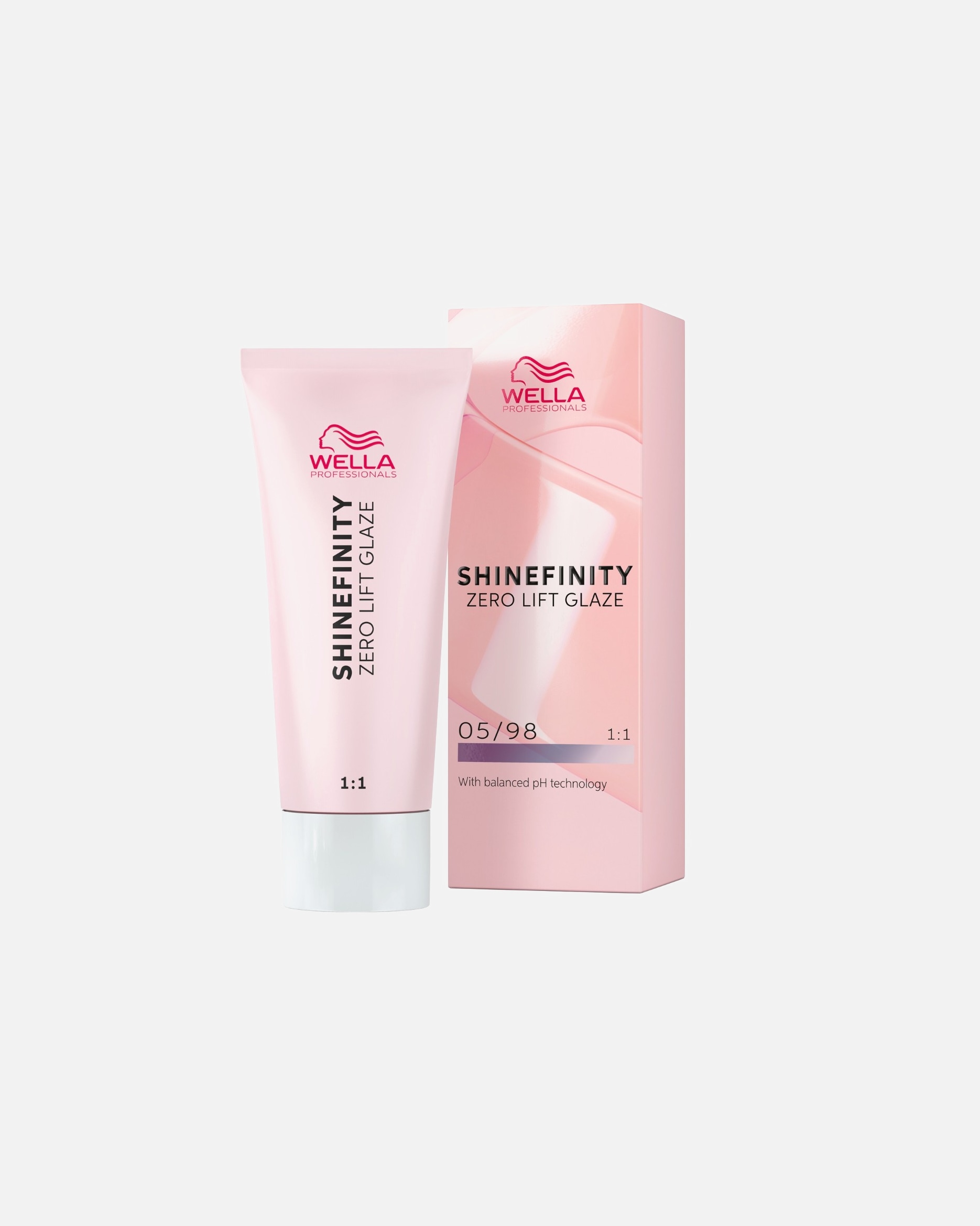 Haartönung für Unisex Wella Professionals Default Brand Line Shinefinity Zero Lift Gaze Demi-permanente Gel-Cremetönung 05/98 Cool Steel Orchid