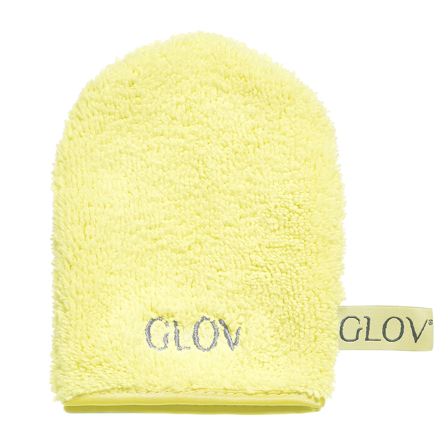 GLOV On The Go - Blue Lagoon Mehrweg Mikrofaserhandschuh zur Gesichtsreinigung und zum Abschminken nur mit Wasser Make-up Entferner Baby Banana Nude