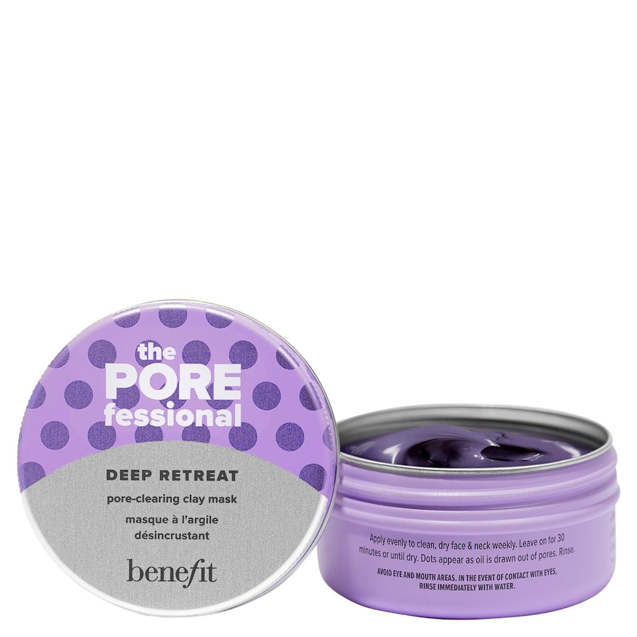 Benefit The POREfessional Deep Retreat - Poren klärende Tonerde-Maske Reinigungsmaske 30 ml