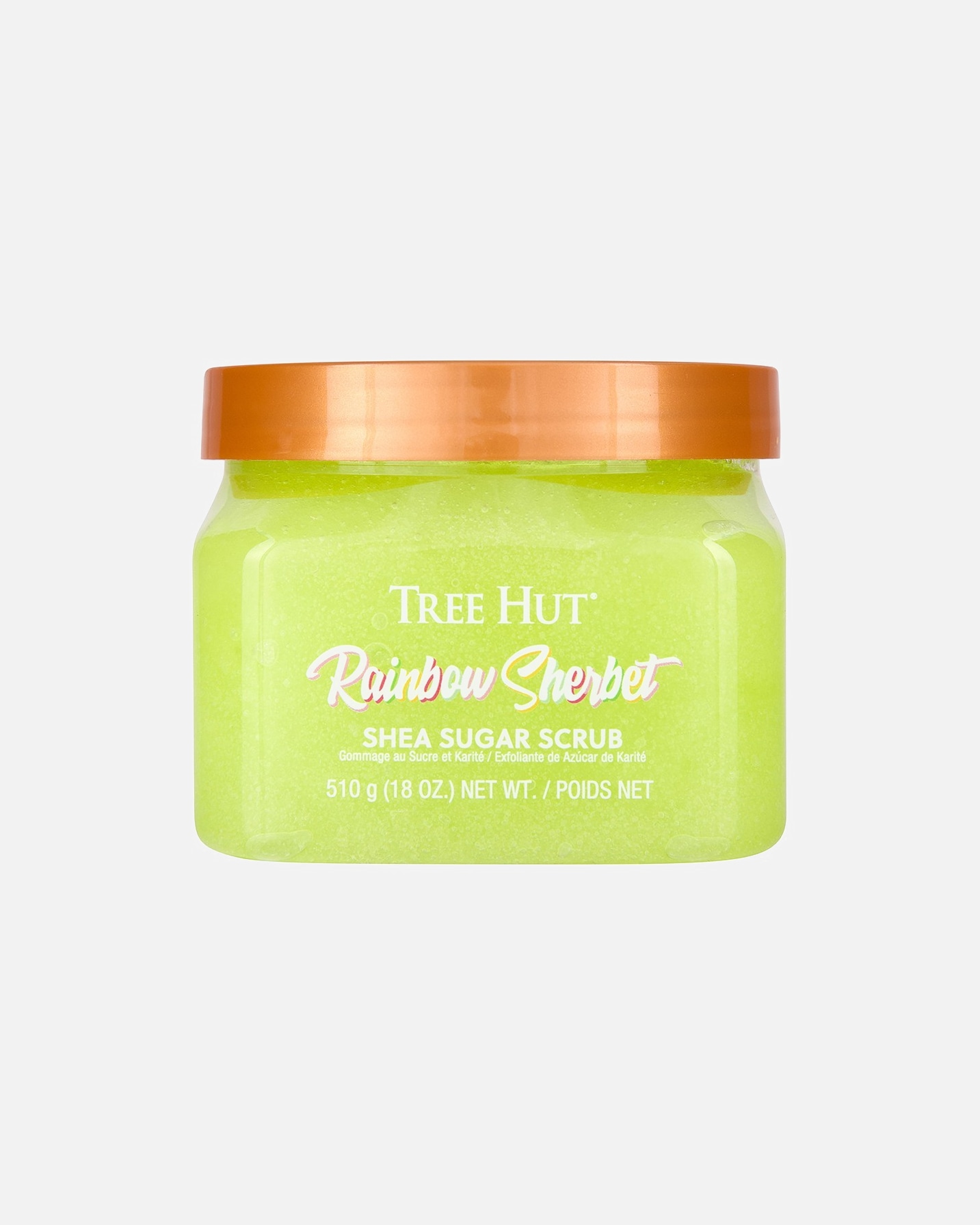 Körperpeeling für Weiblich Tree Hut Tree Hut Shea Sugar Scrub Rainbow Sherbet 510g 510 g